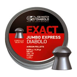 Diabolo JSB Exact Jumbo Expres 500 ks
